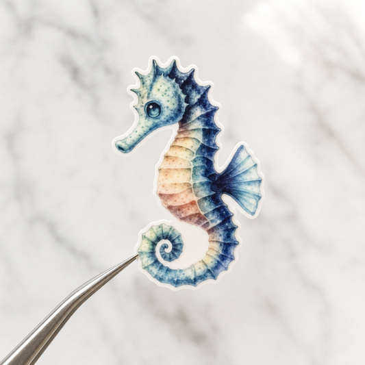 Seahorse — Waterproof Vinyl Sticker