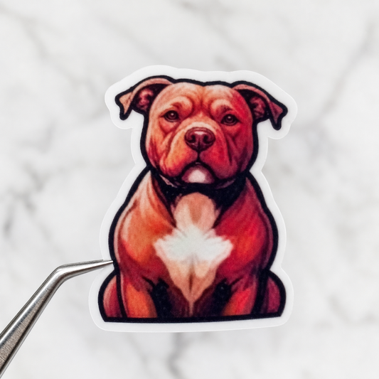 Pitbull — Waterproof Vinyl Sticker