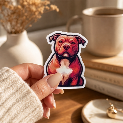 Pitbull — Waterproof Vinyl Sticker